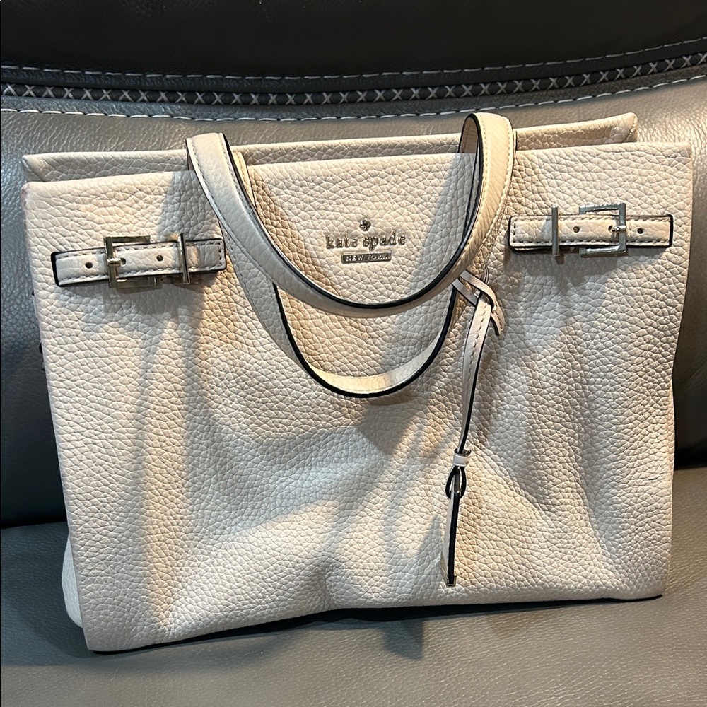 Kate Spade New York 'Holden Street - Olivera' satchel, pebbled leather. EUC